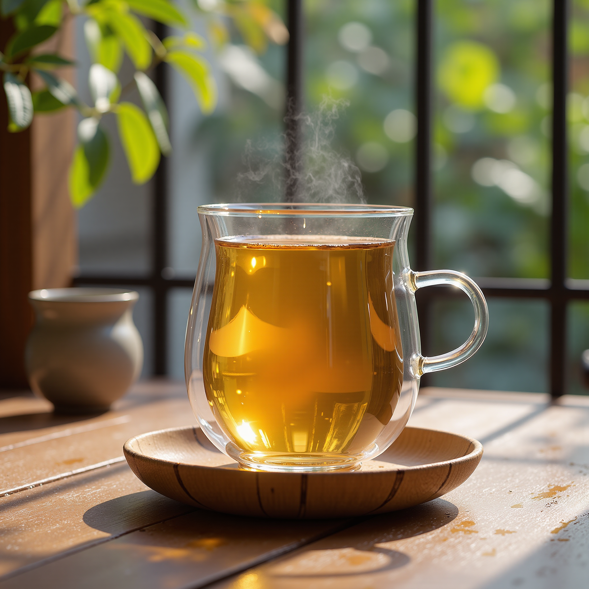 古树乌龙茶汤